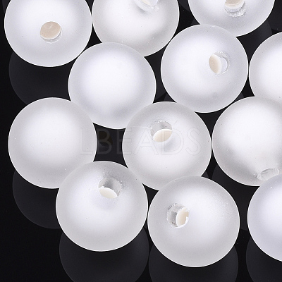 Transparent Acrylic Beads TACR-S148-13M-1