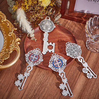 Tibetan Styles Alloy Big Pendants FIND-DR0002-13-1