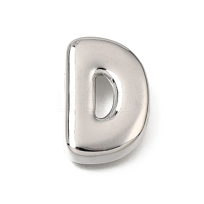Brass Slide Charms KK-Z163-01P-D-1