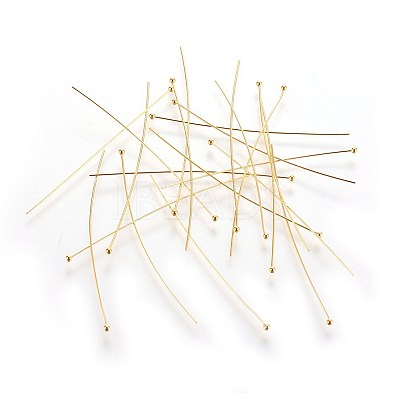 Brass Ball Head Pins RP0.5X40MM-G-1