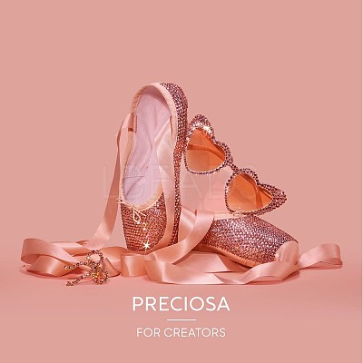 Preciosa&reg Crystal Hotfix Flatback Stones Y-PRC-HSS12-00030-209-1