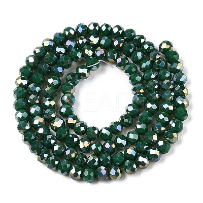 Electroplate Glass Beads Strands LS-EGLA-A044-P4mm-B09-1