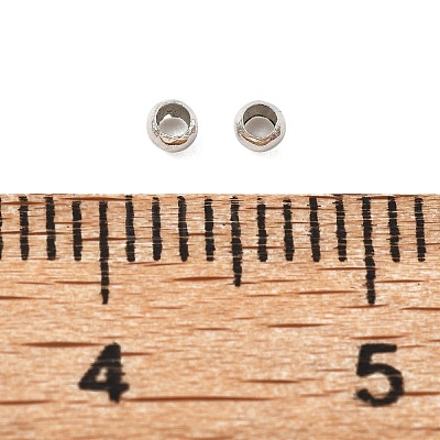 Brass Crimp Beads KK-S509-01P-01-1
