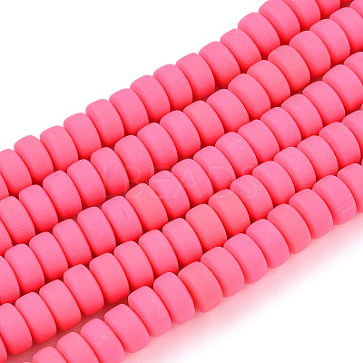 Handmade Polymer Clay Beads Strands CLAY-N008-10-1