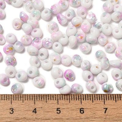 Baking Paint Glass Seed Beads SEED-F006-01A-13-1