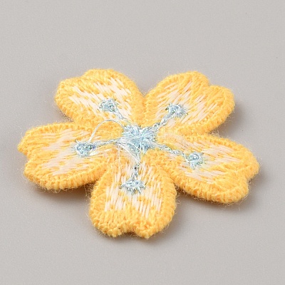 Polyester Embroidery Ornament Accessories DIY-WH0504-129D-1