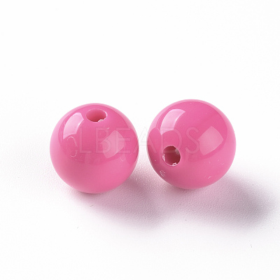 Opaque Acrylic Beads MACR-S370-C12mm-A13-1
