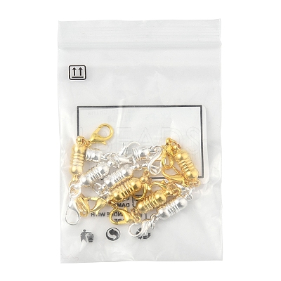 8 Sets Brass Magnetic Clasps Converter KK-FS0001-54-1