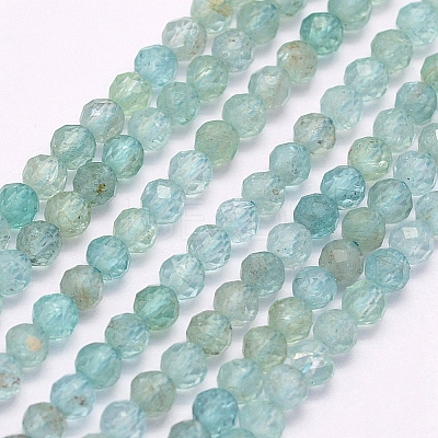 Natural Apatite Beads Strands G-I156-05-A-1