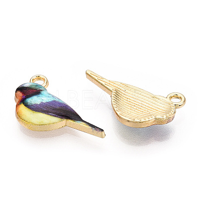 Printed Alloy Pendants X-ENAM-N056-205A-1