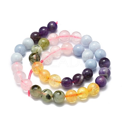 Natural Mixed Gemstone Beads Strands G-E576-07C-1