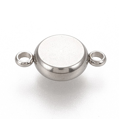 Tarnish Resistant 304 Stainless Steel Links Connectors Settings STAS-K202-02A-P-1