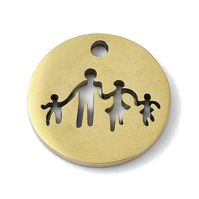304 Stainless Steel Charms STAS-C097-35G-1