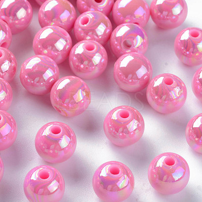 Opaque Acrylic Beads MACR-S370-D10mm-A02-1