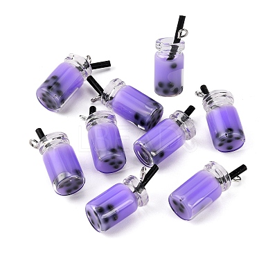Glass Bottle Pendants X1-CRES-N017-03E-1