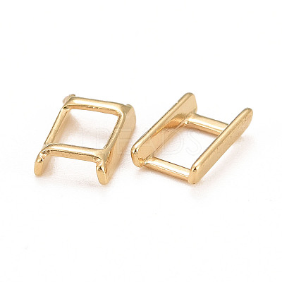 Eco-Friendly Brass Watch Band Clasps LS-KK-M225-34G-1