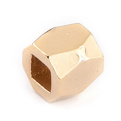 Brass Spacer Beads KK-O133-202E-G-1