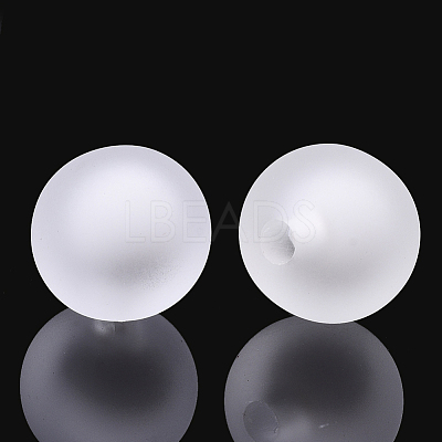 Transparent Acrylic Beads TACR-S148-13M-1