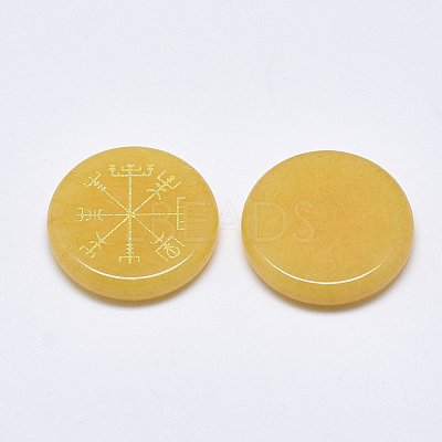 Natural Topaz Jade Cabochons G-T122-39F-1