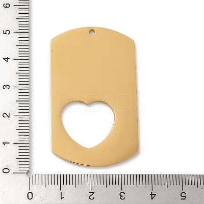 Ion Plating(IP) 304 Stainless Steel Pendants STAS-K270-25B-G-1