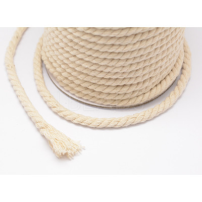 Round Cotton Twist Threads Cords X-OCOR-L006-E-15-1