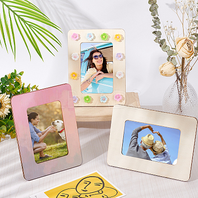 Wood Photo Frames WOOD-WH0024-121B-1