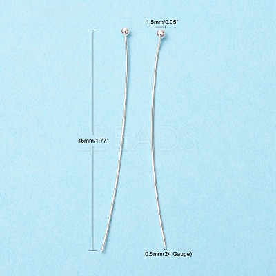 Brass Ball Head Pins X-RP0.5X45mm-S-1