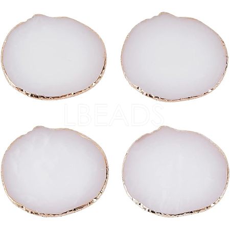 Resin Imitation Agate Coasters for Drinks MRMJ-CA0001-33-1