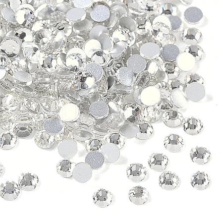 Glass Flat Back Rhinestone RGLA-C002-SS10-001-1