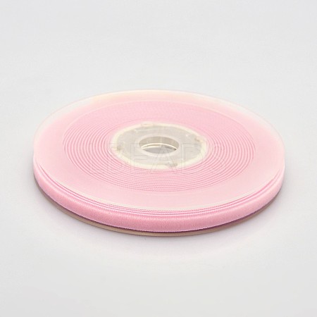 Polyester Velvet Ribbon for Gift Packing and Festival Decoration SRIB-M001-7mm-123-1