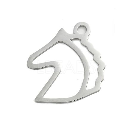 Non-Tarnish 304 Stainless Steel Pendants STAS-B056-13P-01-1