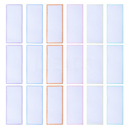 Cotton Cloth Bookmarks for Cross Stitch Making AJEW-WH0166-76-1