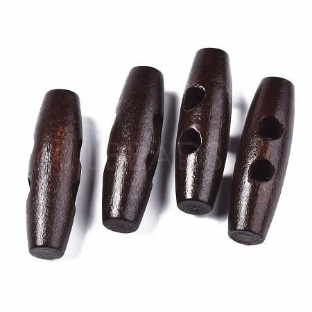 2-Hole Wooden Buttons X-WOOD-Q036-01-1