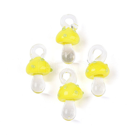 Handmade Lampwork Pendants LAMP-T021-14I-1