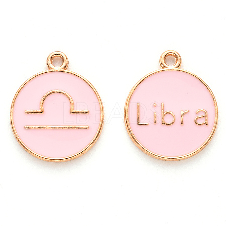 Alloy Enamel Pendants LS-ENAM-S124-01A-09K-1