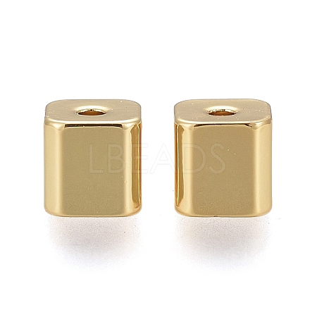 Brass Spacer Beads X-KK-F821-03G-1