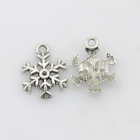 Tibetan Style Alloy Charms X-QA-400Y-1
