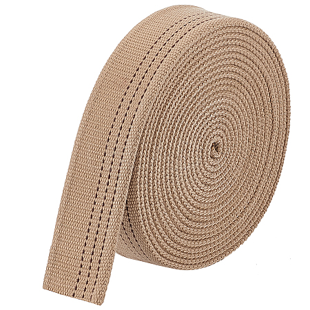 5 Yards Polycotton Ribbon OCOR-WH0078-169B-1