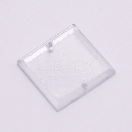 Sew on Mirror Rhinestones DIY-WH0224-20A-1
