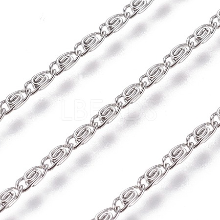 304 Stainless Steel Lumachina Chains CHS-E018-06P-1