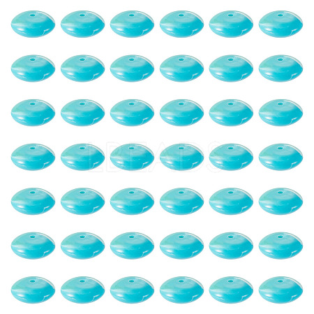 80Pcs 61G Acrylic Imitation Gemstone Beads MACR-TADJ0001-10I-1