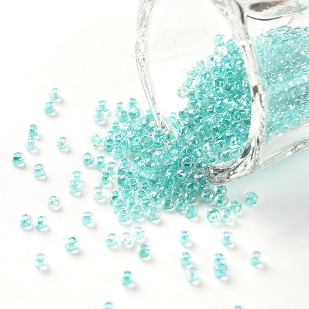 11/0 FGB Grade A Transparent Glass Seed Beads X-SEED-N001-E-318-1