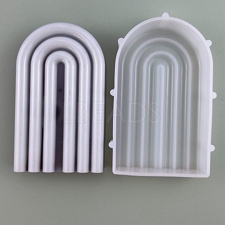 DIY Food Grade Silicone Arch Shape Candle Molds CAND-PW0013-08C-1