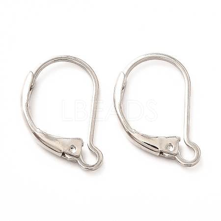 Brass Leverback Earring Findings LS-KK-F828-03P-1