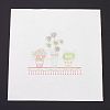 DIY Embroidery Fabric with Eliminable Pattern DIY-P032-B06-1
