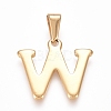 304 Stainless Steel Pendants STAS-F106-95G-W-01-1