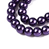Baking Paint Glass Pearl Bead Strands HY-Q003-3mm-20-3