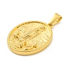 Ion Plating(IP) 304 Stainless Steel Pendants STAS-R231-18G-21-2