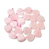 Natural Rose Quartz Beads Strands G-G072-D03-01-3