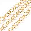 Iron Handmade Chains Figaro Chains Mother-Son Chains CHSM003Y-G-1